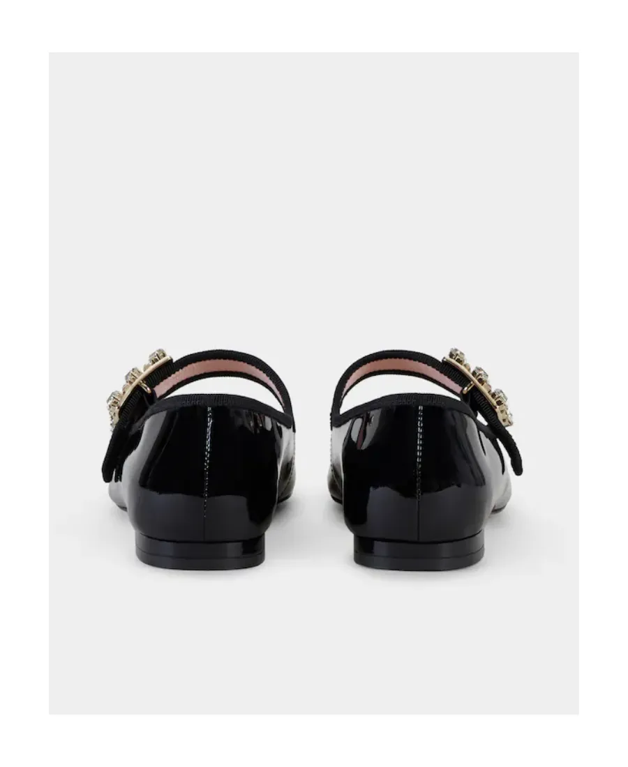 Roger Vivier TrÈS Vivier Buckle Embellished Babies Ballerinas