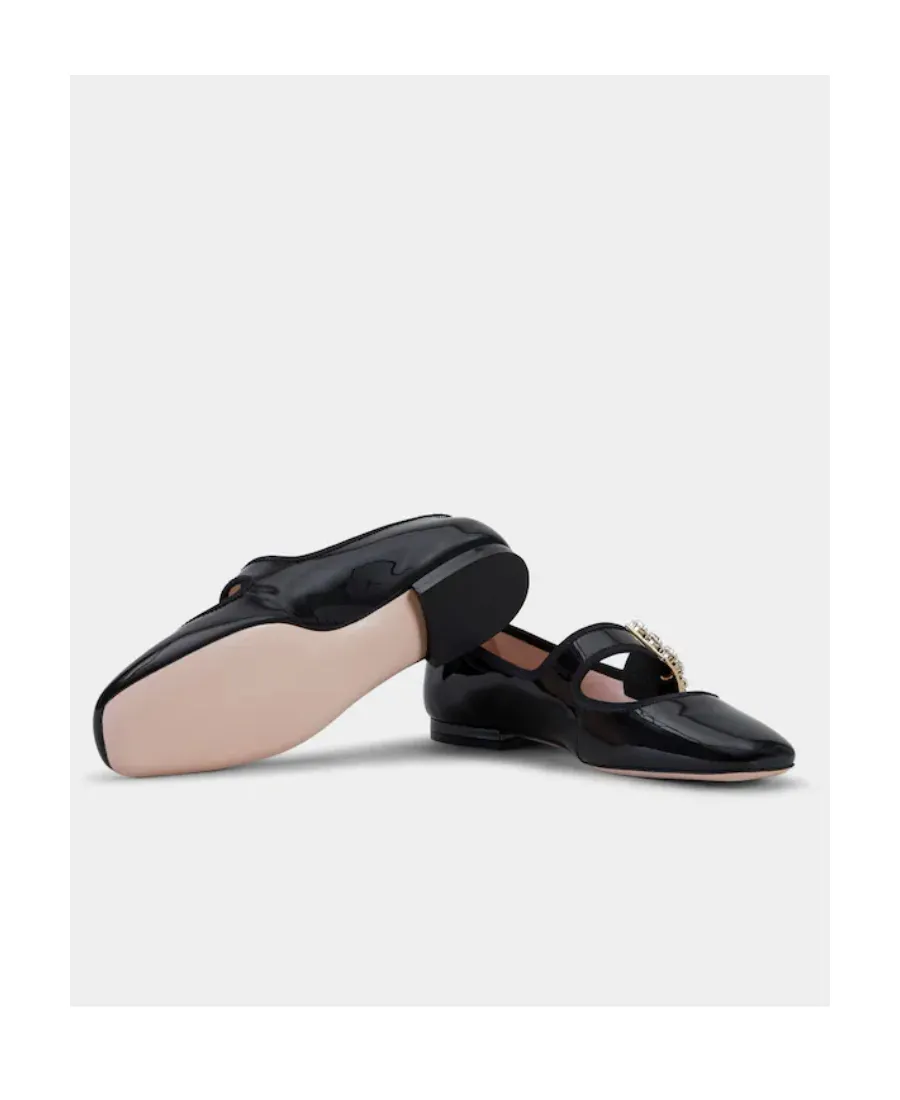 Roger Vivier TrÈS Vivier Buckle Embellished Babies Ballerinas