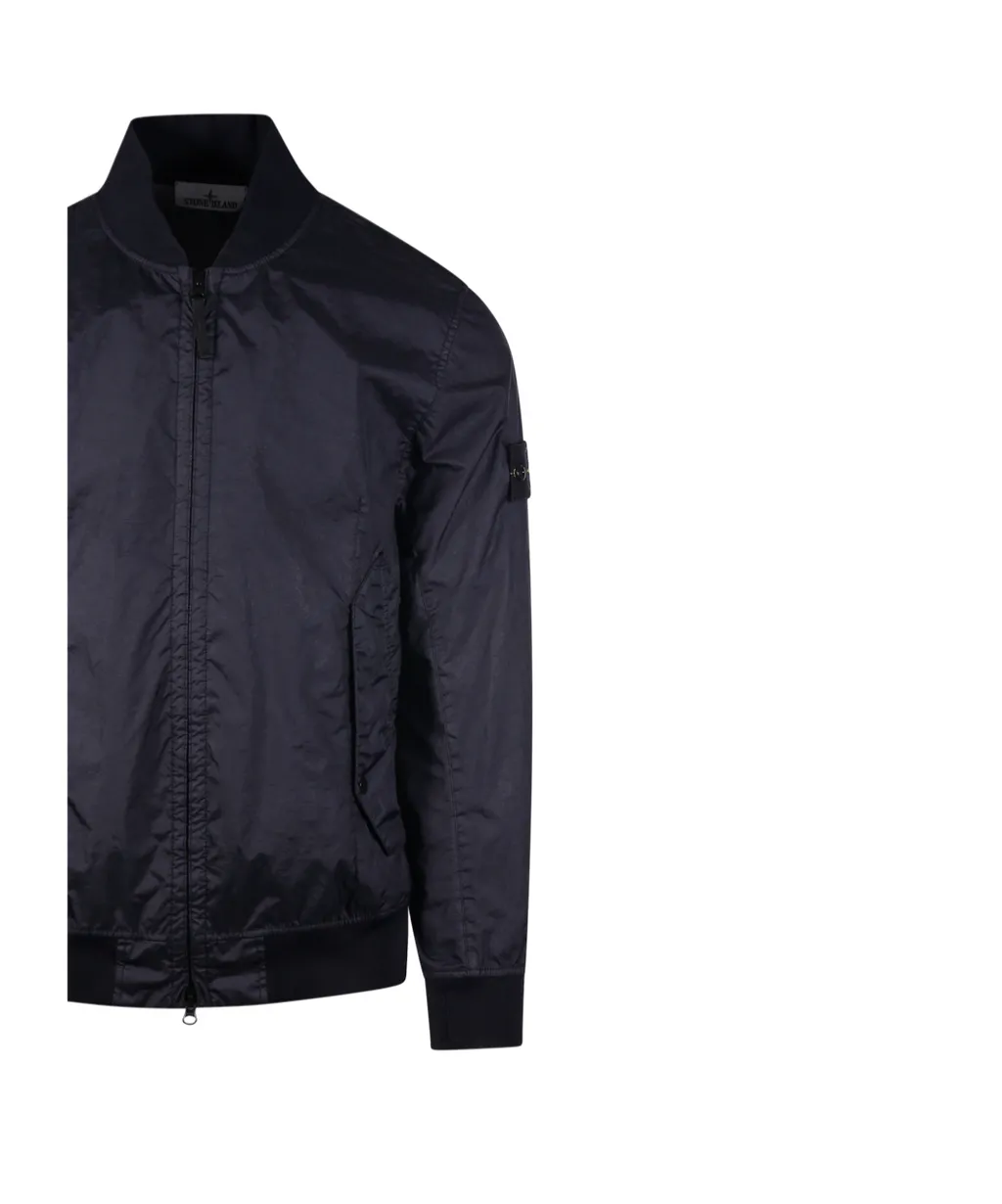 Stone Island Zip-Up Bomber Jacket