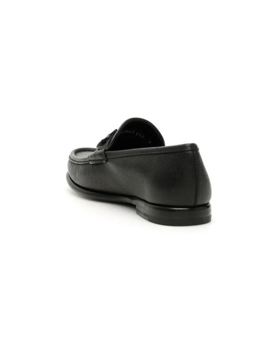 Salvatore Ferragamo Logo Plaque Slip-On Loafers