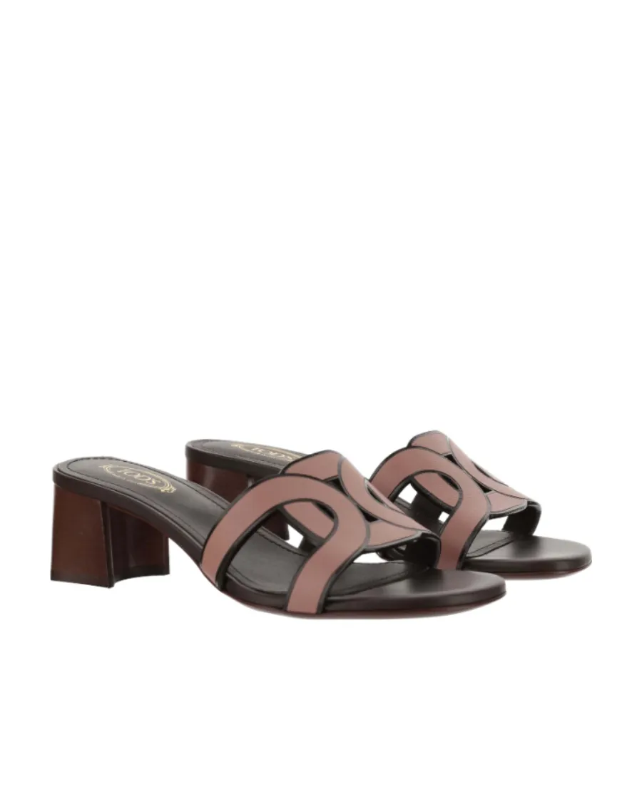 Tod's Interwoven-Strap Slip-On Mules