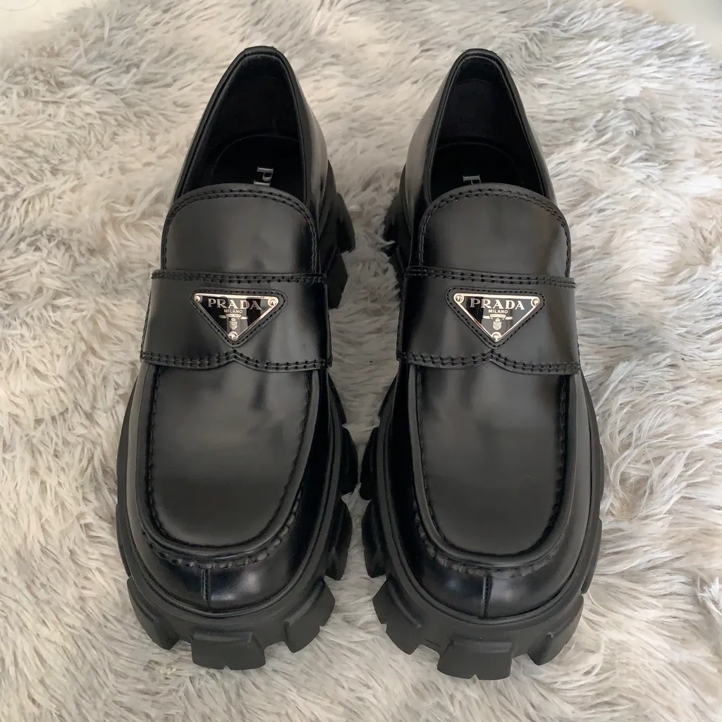 Monolith Brushed Leather Loafers