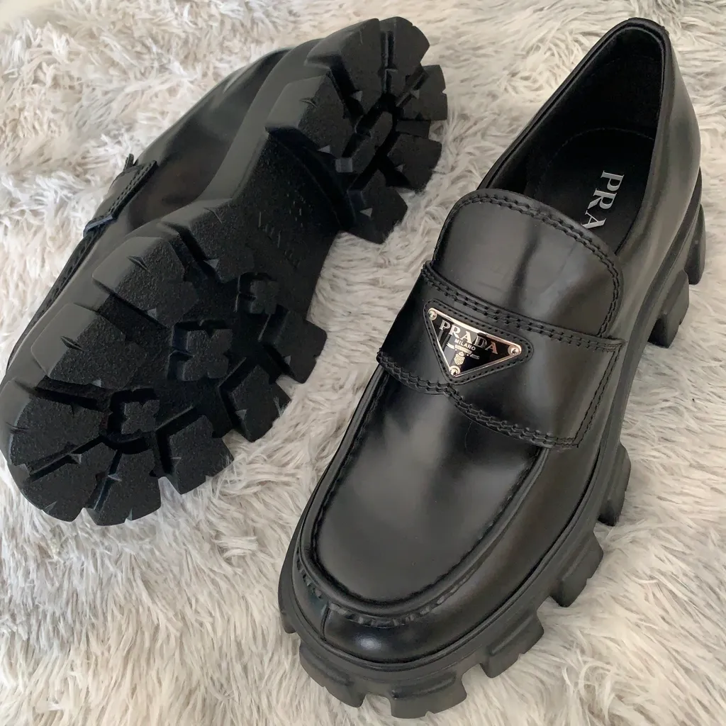 Monolith Brushed Leather Loafers