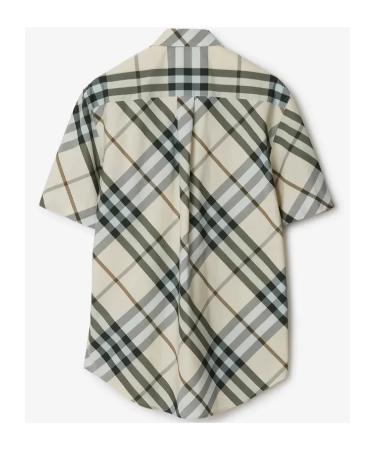 Burberry Nova Checkered Short-Sleeved Shirt