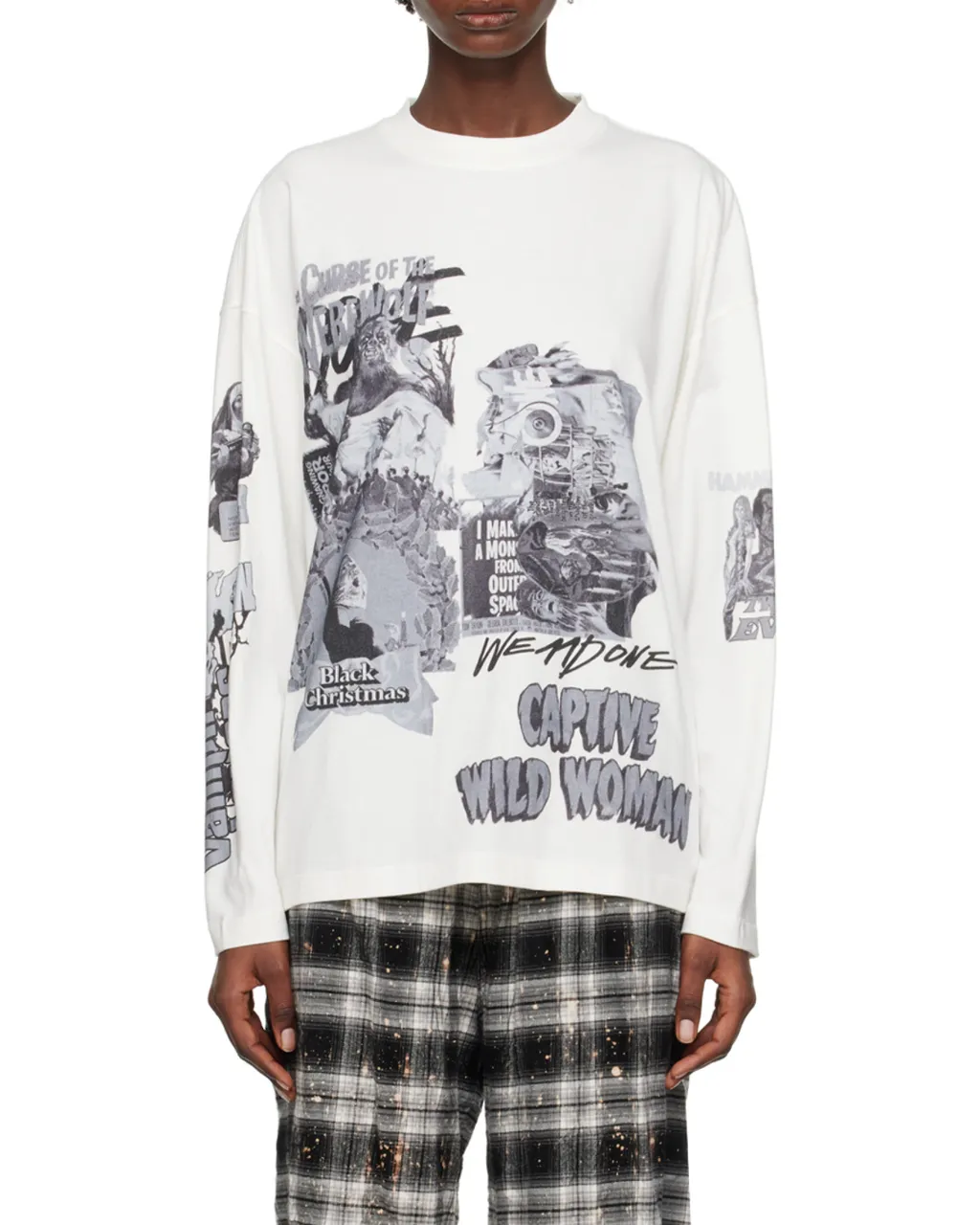 Printed Long-Sleeved T-Shirt