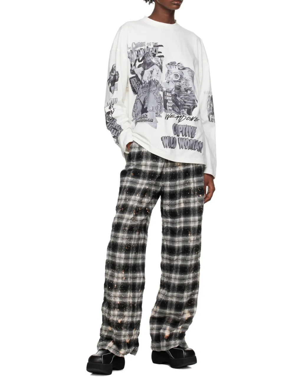 Printed Long-Sleeved T-Shirt
