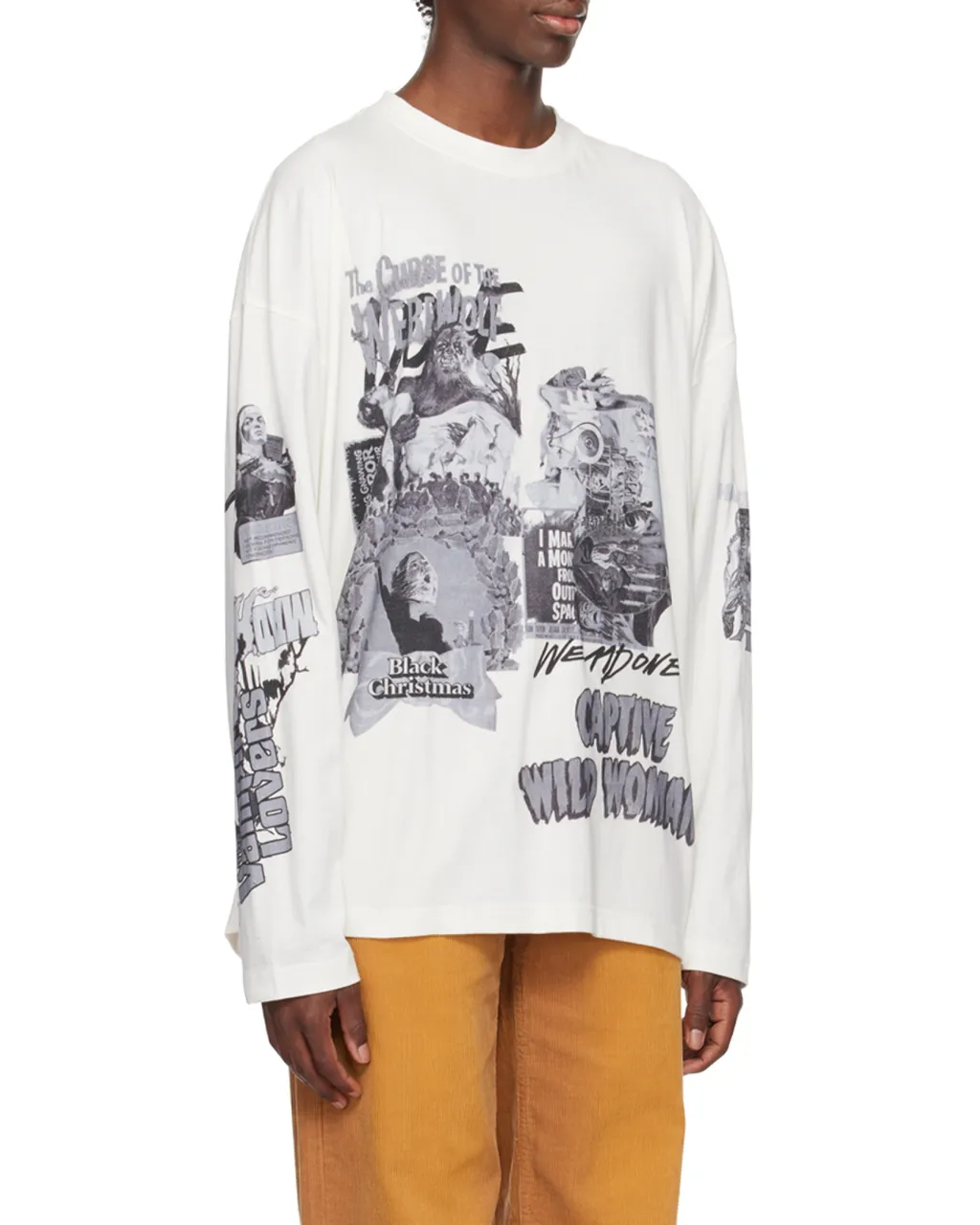 Printed Long-Sleeved T-Shirt