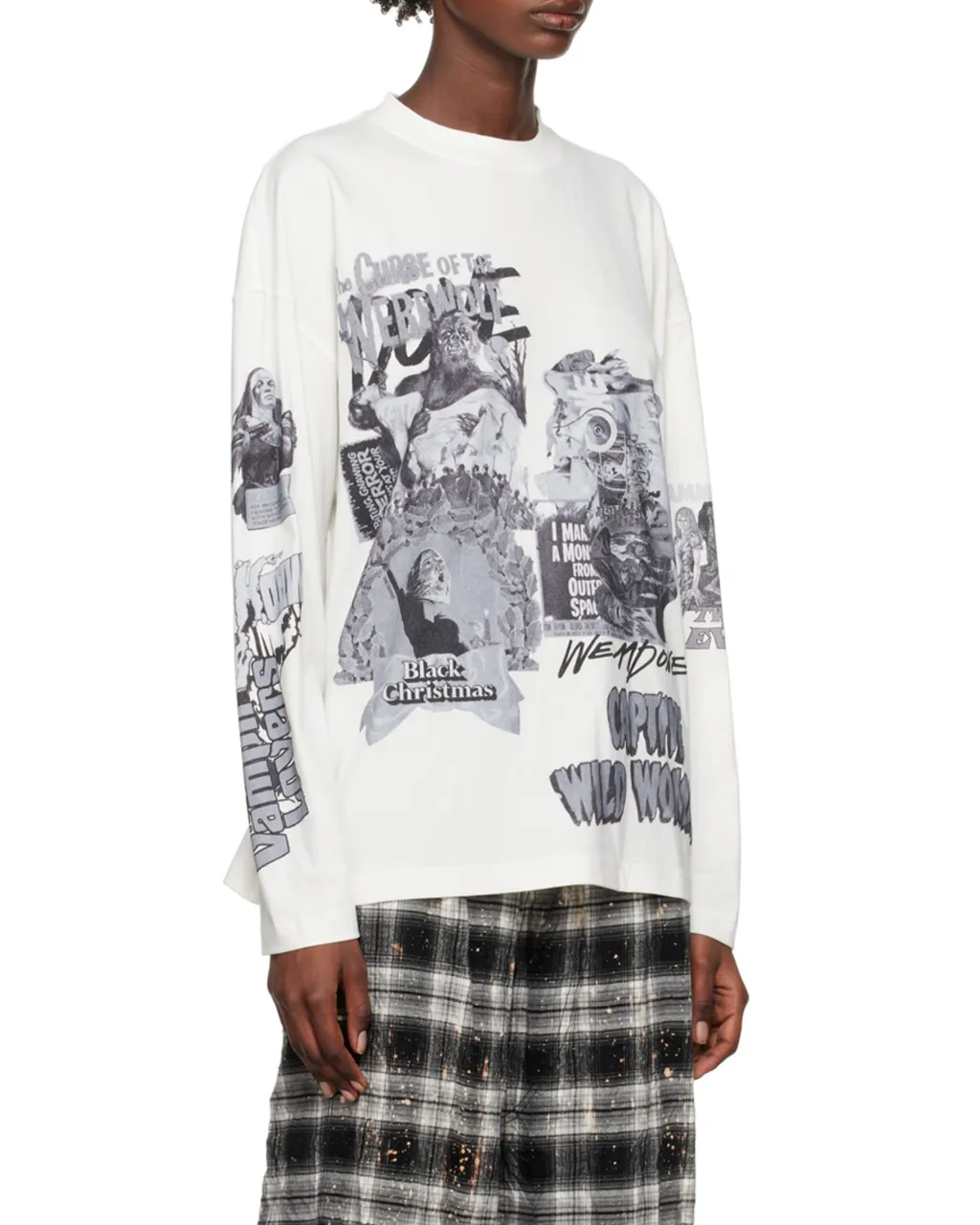 Printed Long-Sleeved T-Shirt