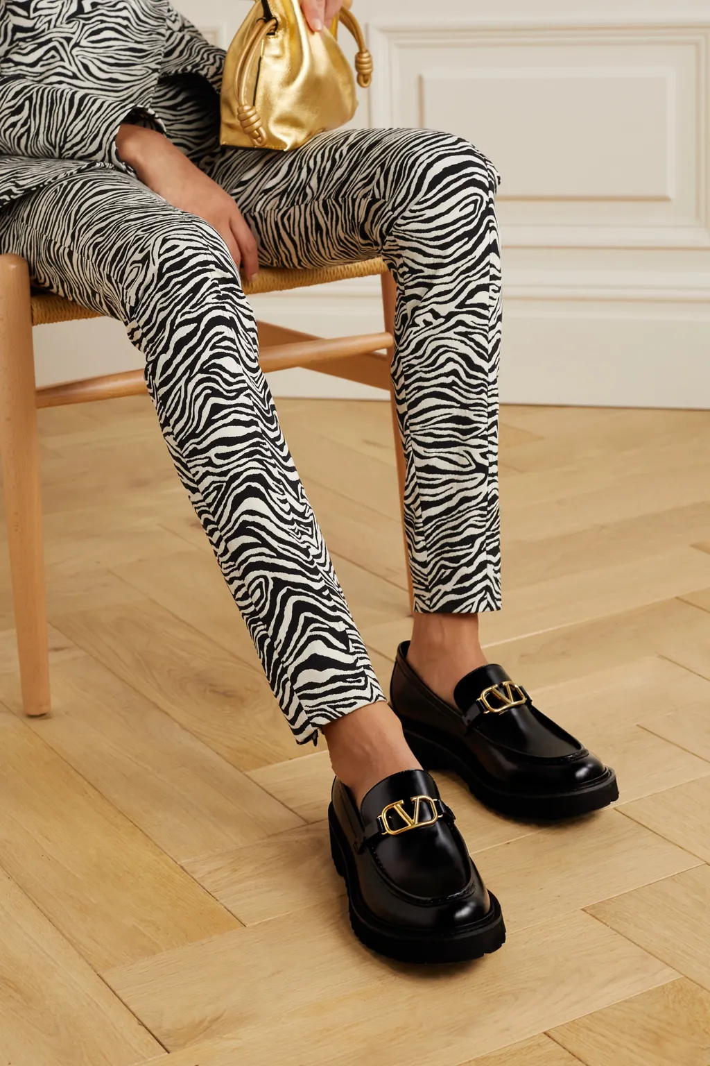 Valentino	Vlogo Signature Slip-On Loafers