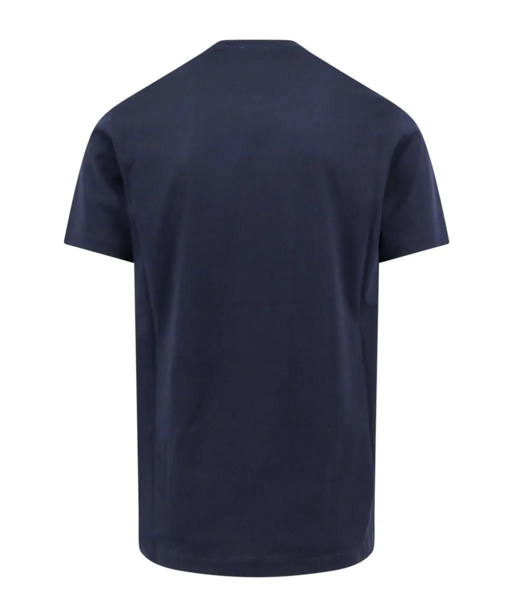Burberry Logo Embroidered Crewneck T-Shirt