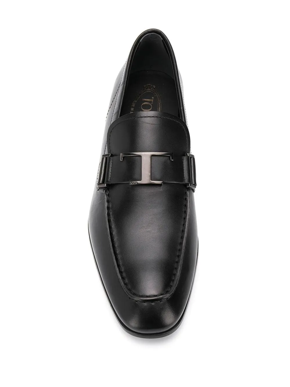 Tod's Timeless T Plaque Loafers