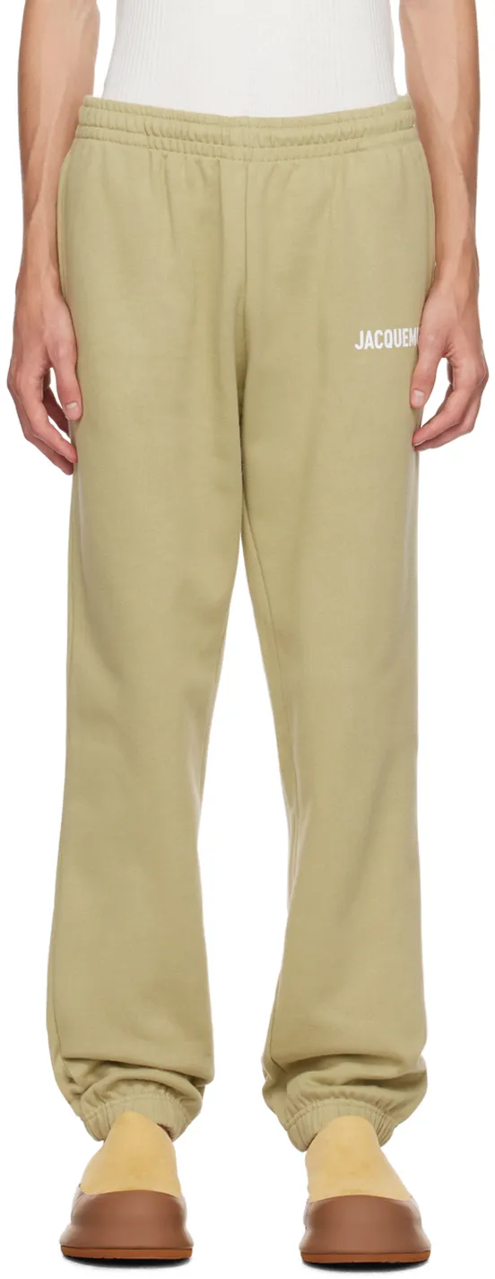 Jacquemus Logo Printed Elasticated Waistband Track Pants