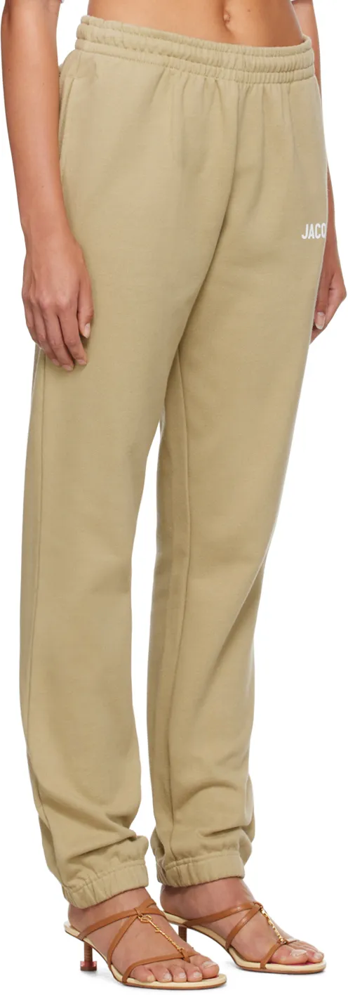 Jacquemus Logo Printed Elasticated Waistband Track Pants
