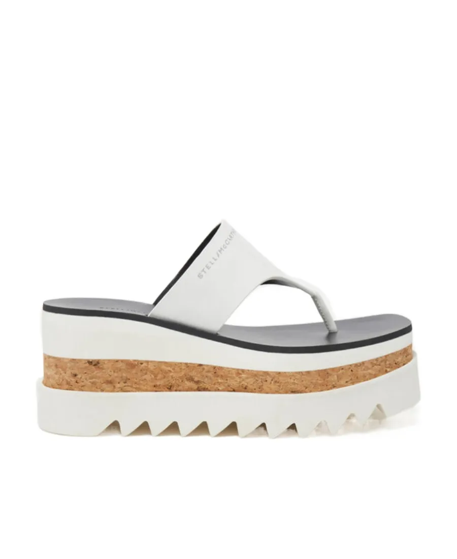 Stella Mccartney Sneak-Elyse Logo Printed Sandals