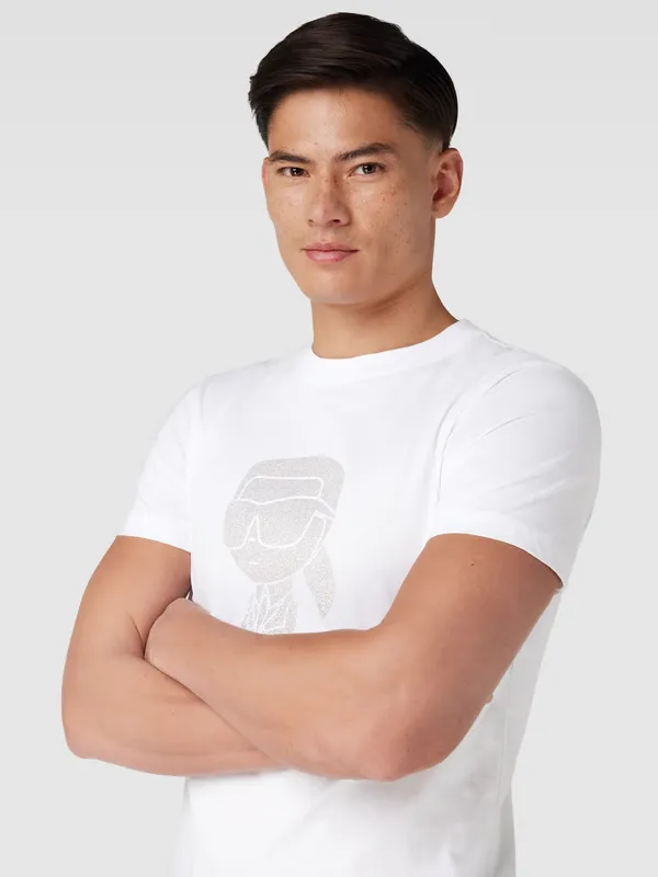Label Details Short-Sleeved T-Shirt