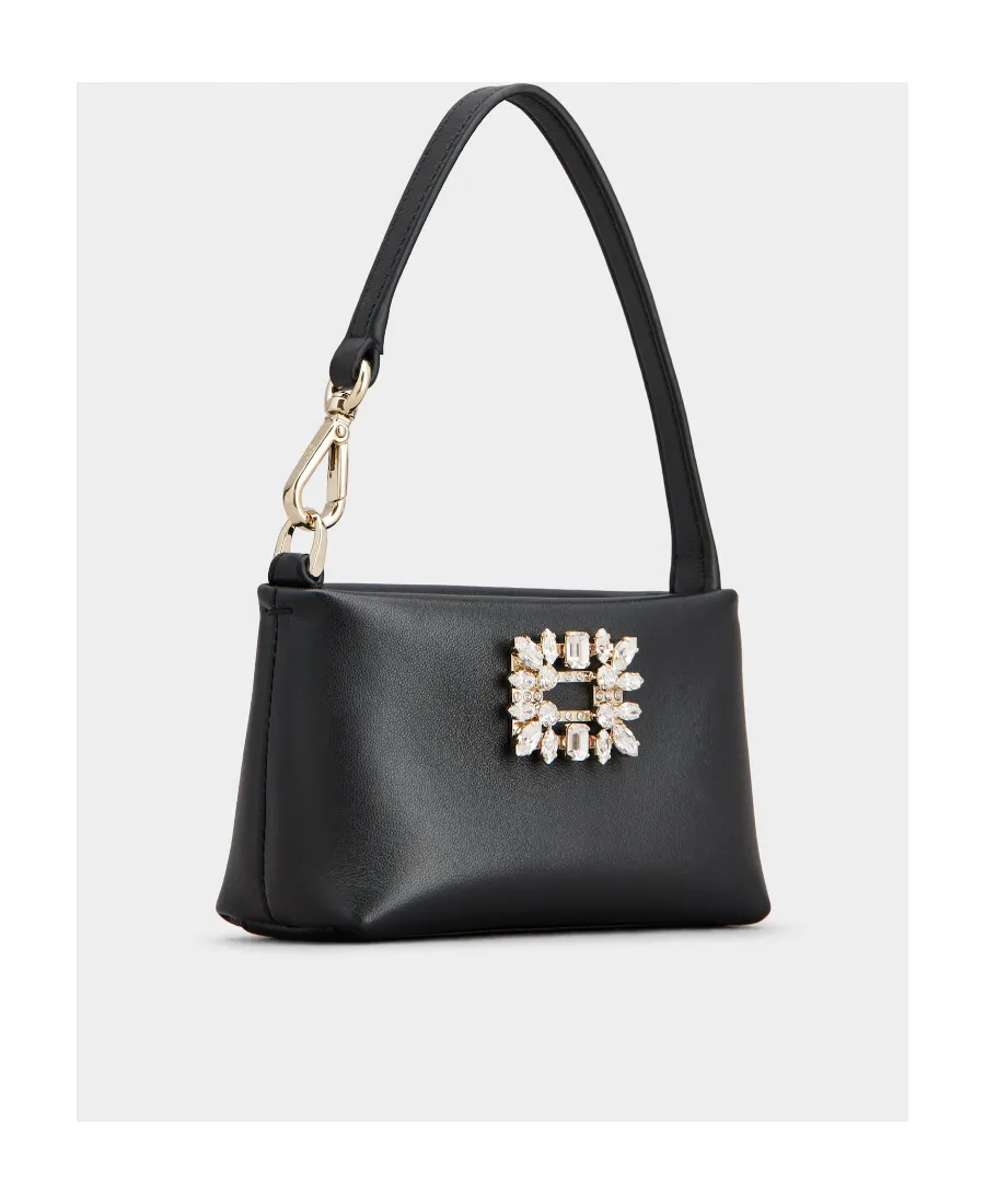Roger Vivier Rv Nightlily Buckle Embellished Shouder Bag