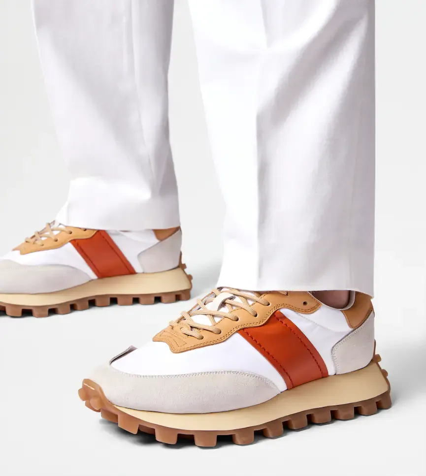 Tod's 1T Panelled Lace-Up Sneakers