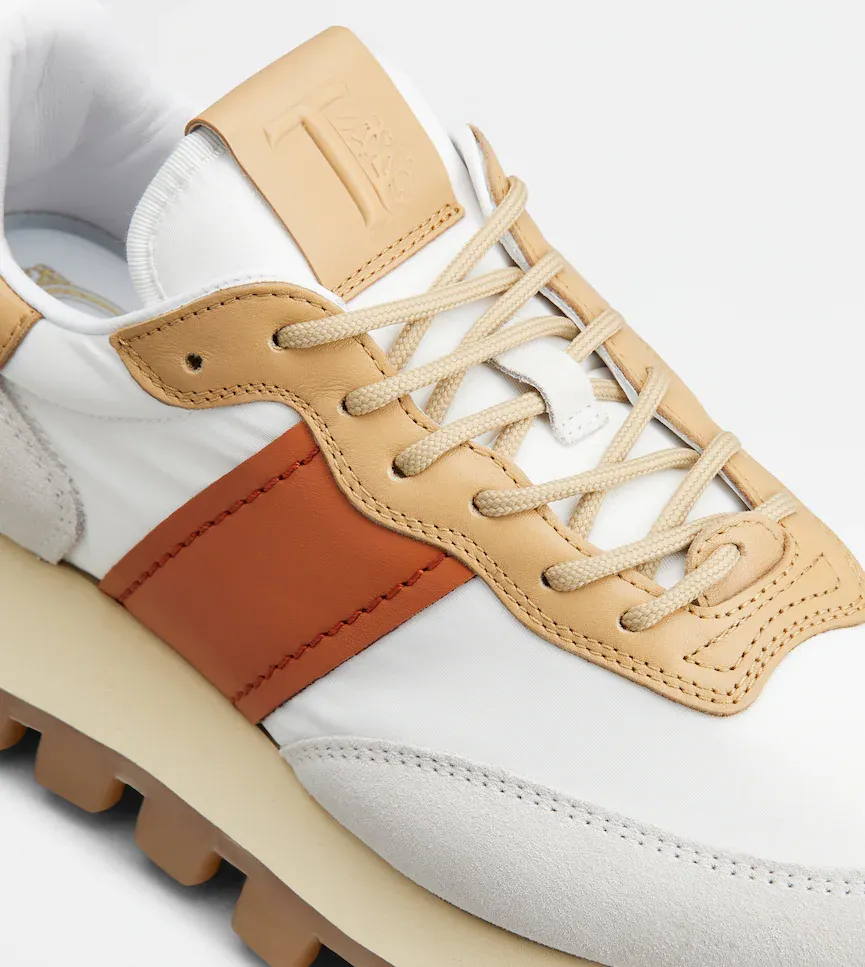 Tod's 1T Panelled Lace-Up Sneakers