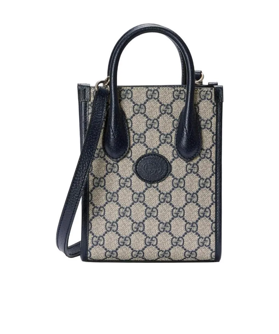 Gg-Canvas Tote Bag