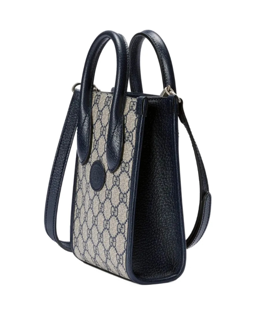 Gg-Canvas Tote Bag