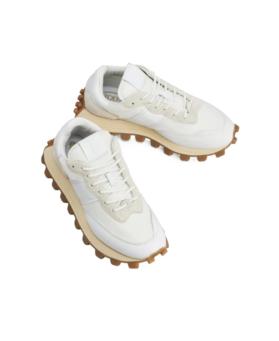 Tod's Panelled Lace-Up Sneakers