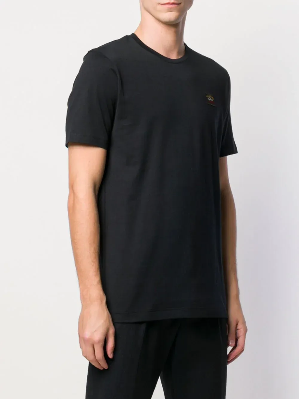 Paul & Shark Logo-Patch Round Neck T-Shirt