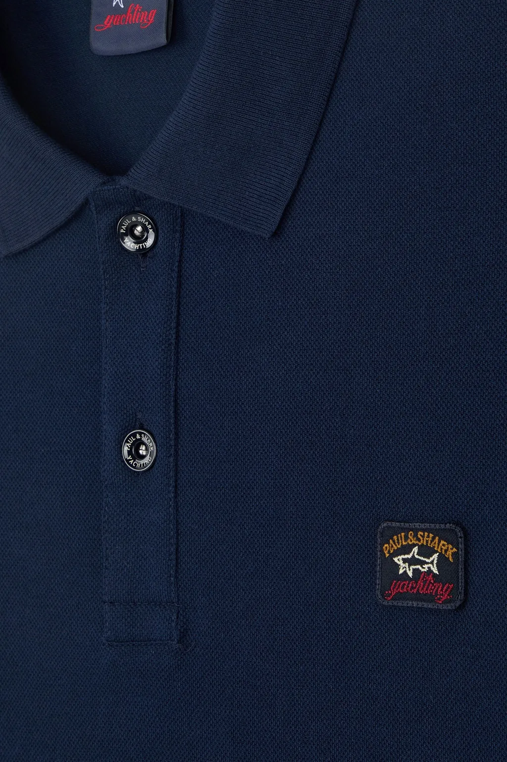 Paul & Shark Logo Patch Short-Sleeved Polo Shirt