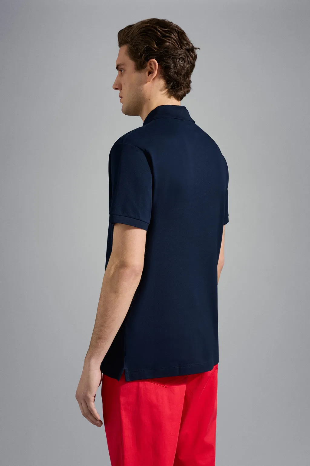 Paul & Shark Logo Patch Short-Sleeved Polo Shirt