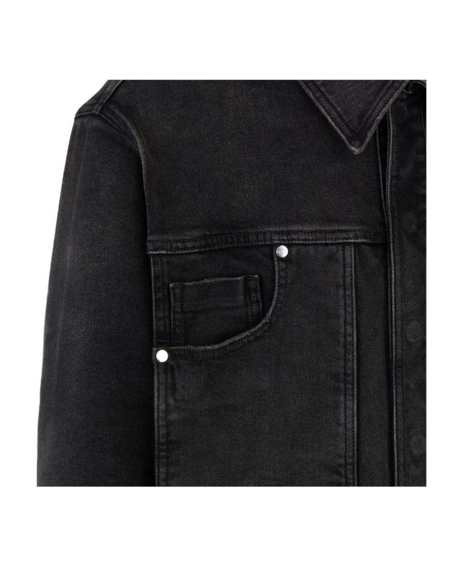 Fendi Straight Cut Denim Jacket