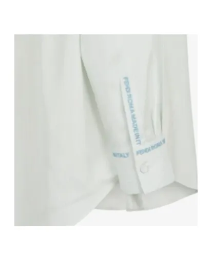 Fendi Long Sleeved Drop Shoulder Shirt