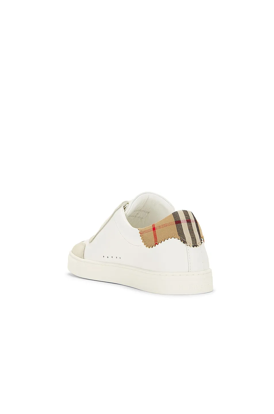 Burberry Round-Toe Lace-Up Sneakers