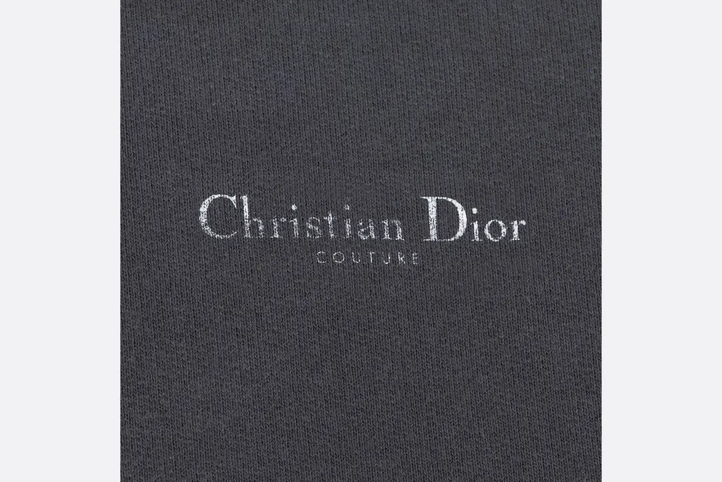 Dior Logo Detailed Long-Sleeve Hoodie