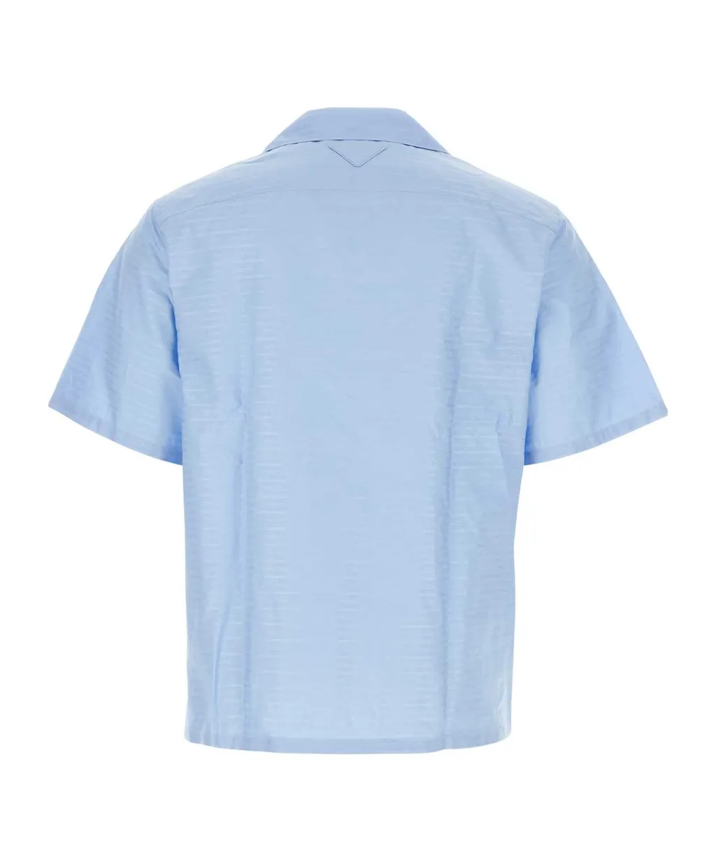 Prada Short-Sleeved Button-Up Shirt