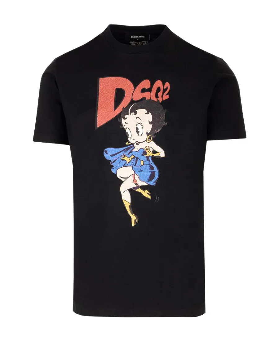 Dsquared2 X Betty Boop Crewneck T-Shirt
