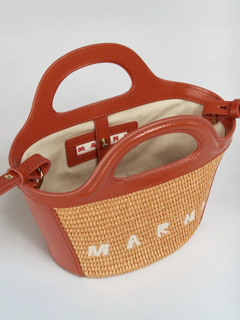 Marni Tropicalia Logo Embroidered Micro Tote Bag