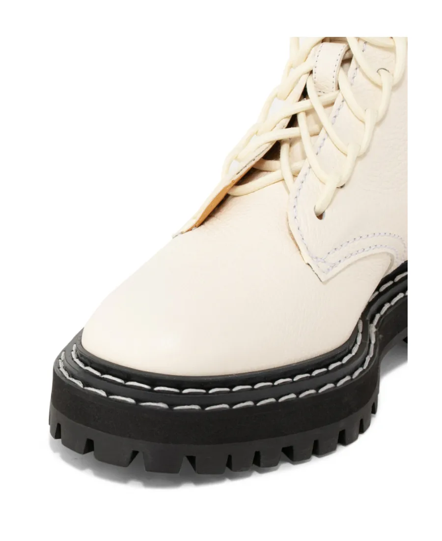Lug Sole Strapped Ankle Boots