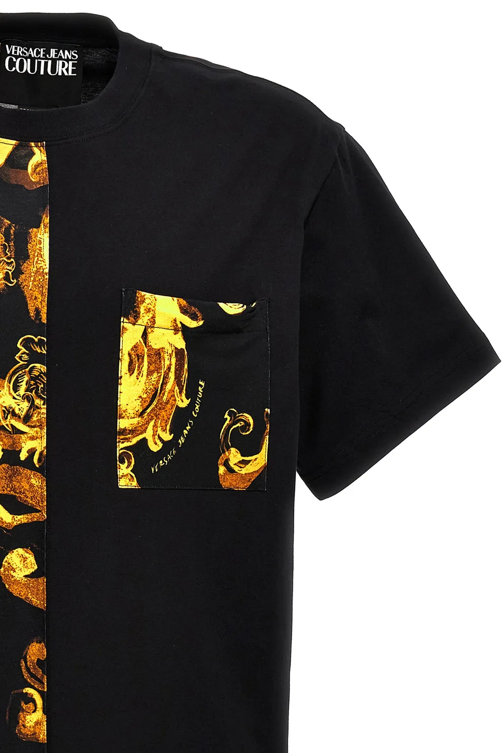 Versace Jeans Couture Baroque Printed Crewneck T-Shirt