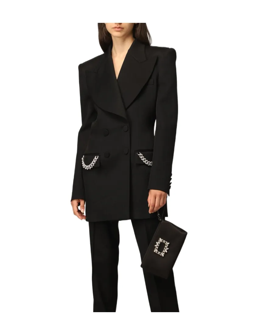 Roger Vivier Rv Nightlily Broche Vivier Buckle Mini Bag
