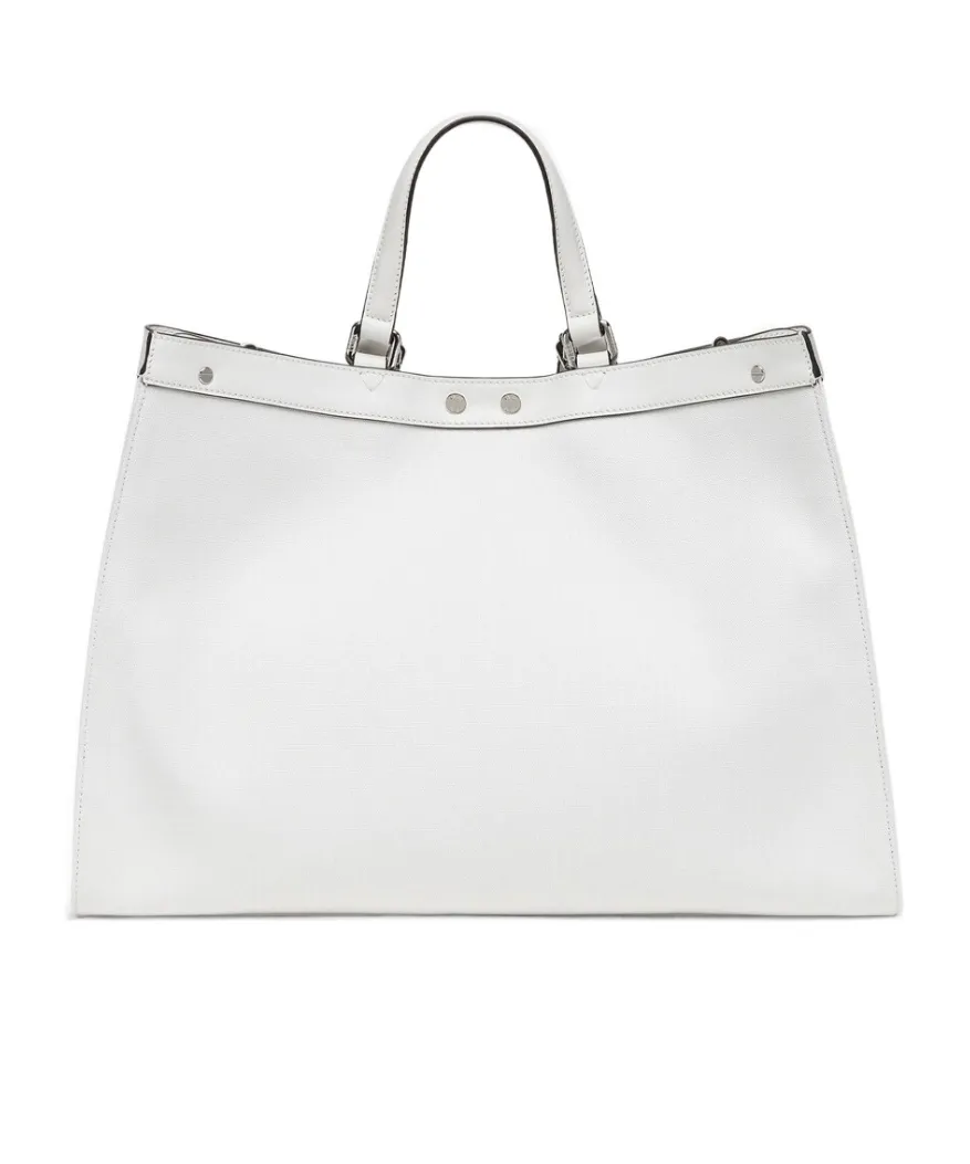 Fendi Ff Embroidered X-Tote Bag