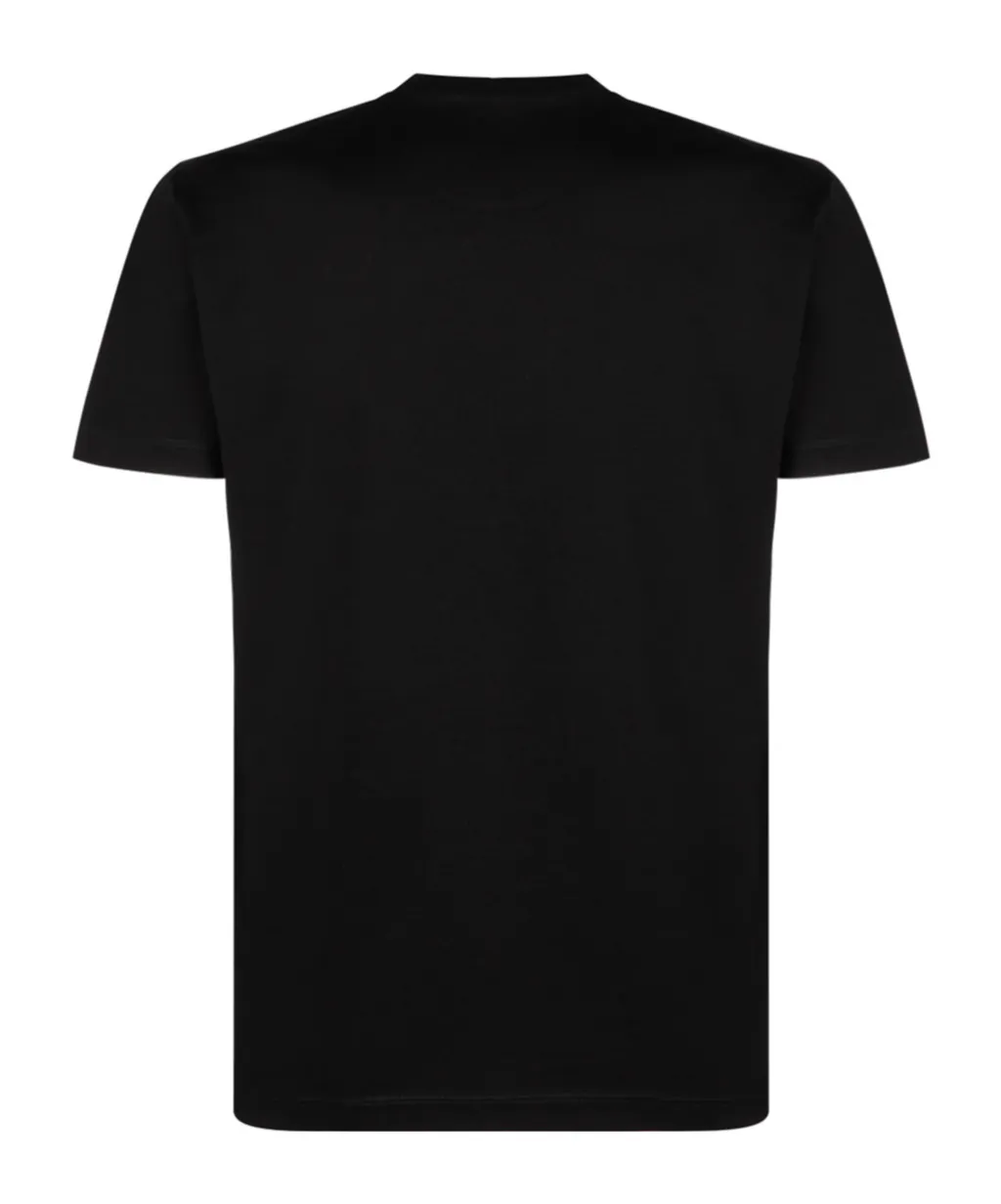 Dsquared2 Ombré-Logo Printed Crewneck T-Shirt