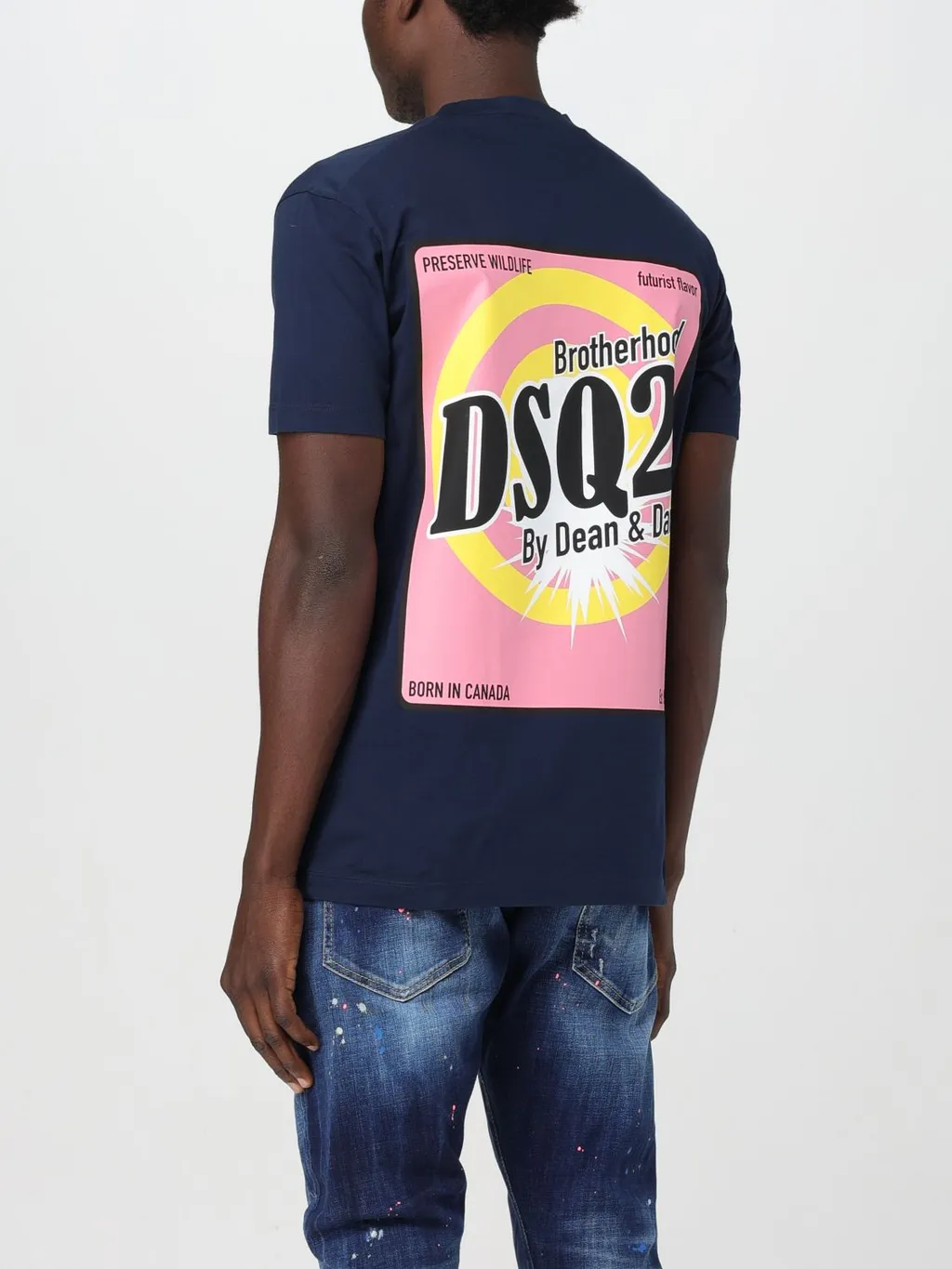 Dsquared2 Logo Printed Crewneck T-Shirt