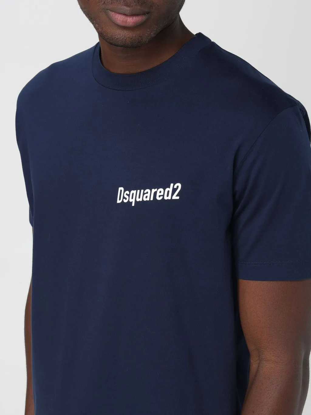 Dsquared2 Logo Printed Crewneck T-Shirt