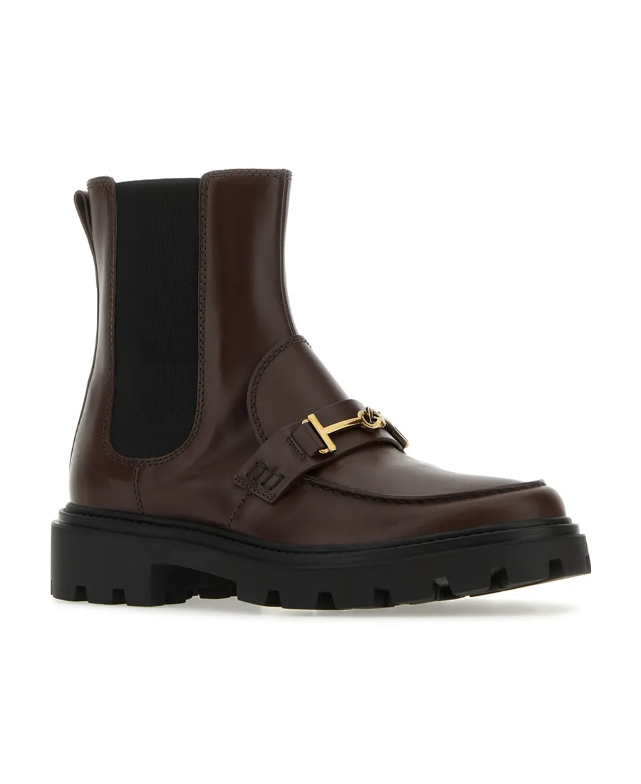 Round-Head Short Boots