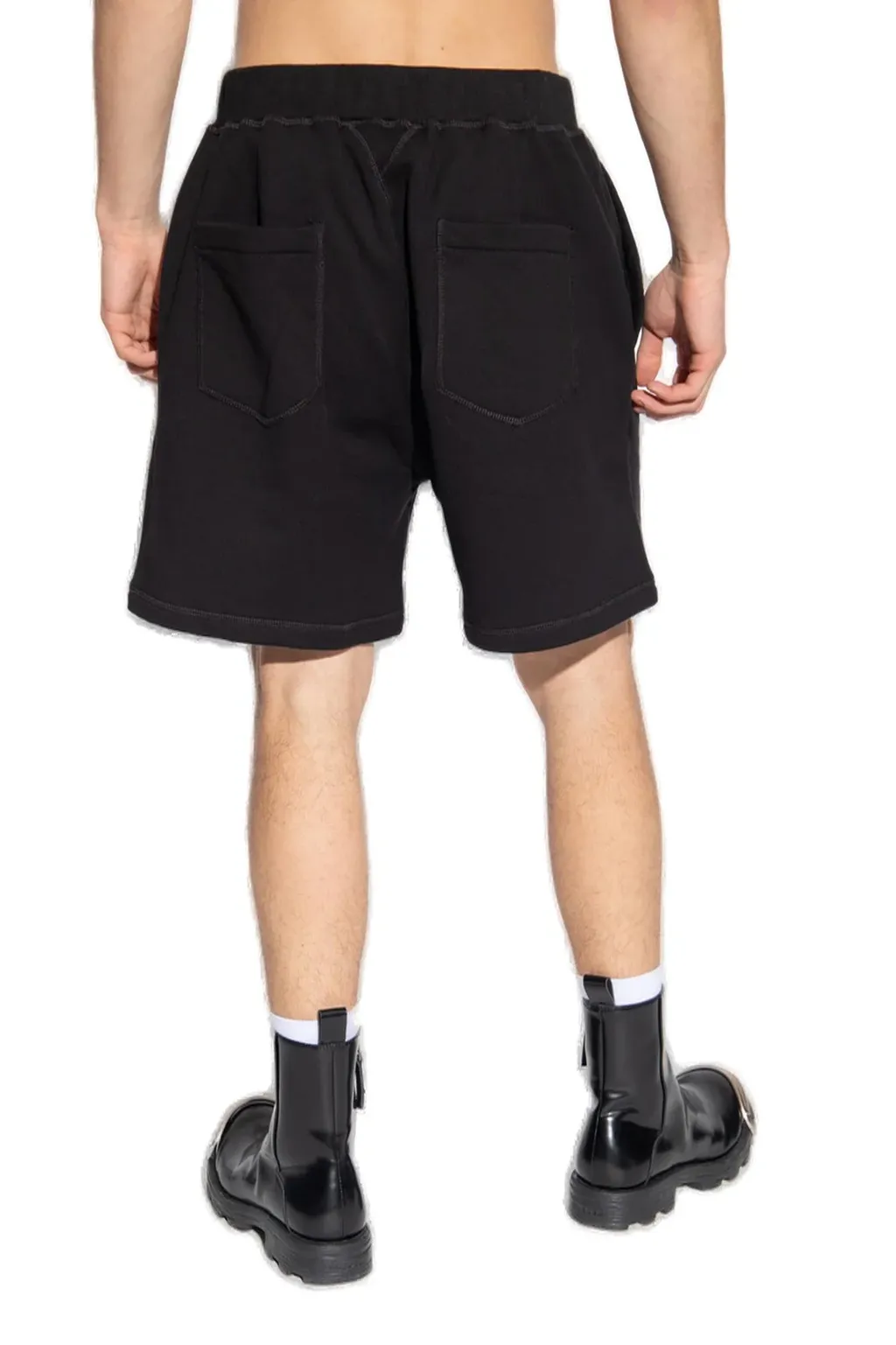 Dsquared2 Icon Printed Elastic Waist Shorts