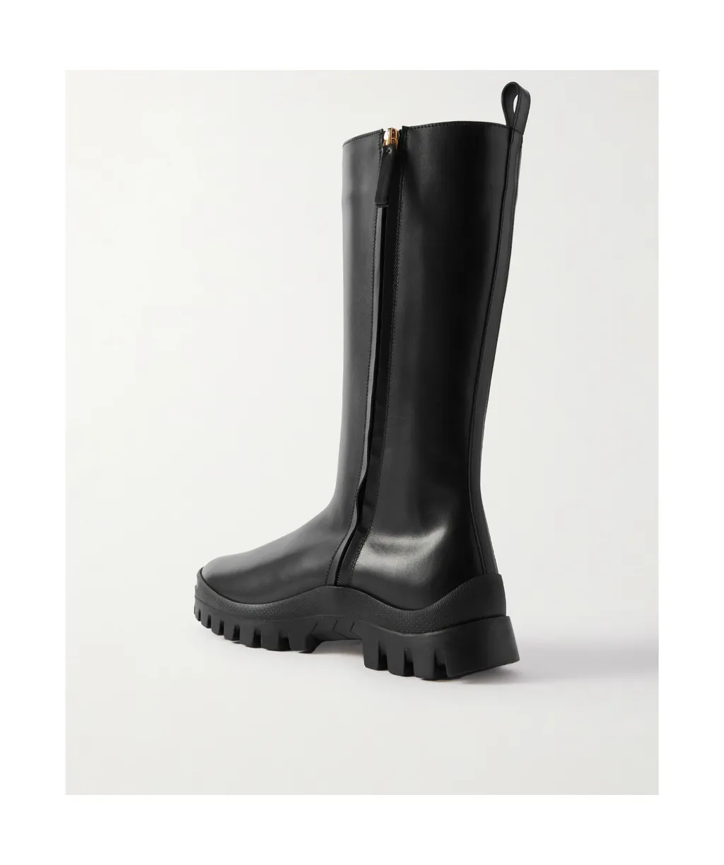 Greta Motorcycle Long Boots