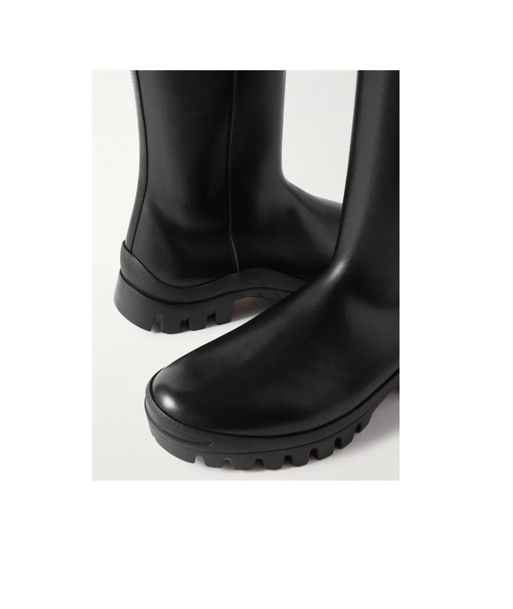 Greta Motorcycle Long Boots