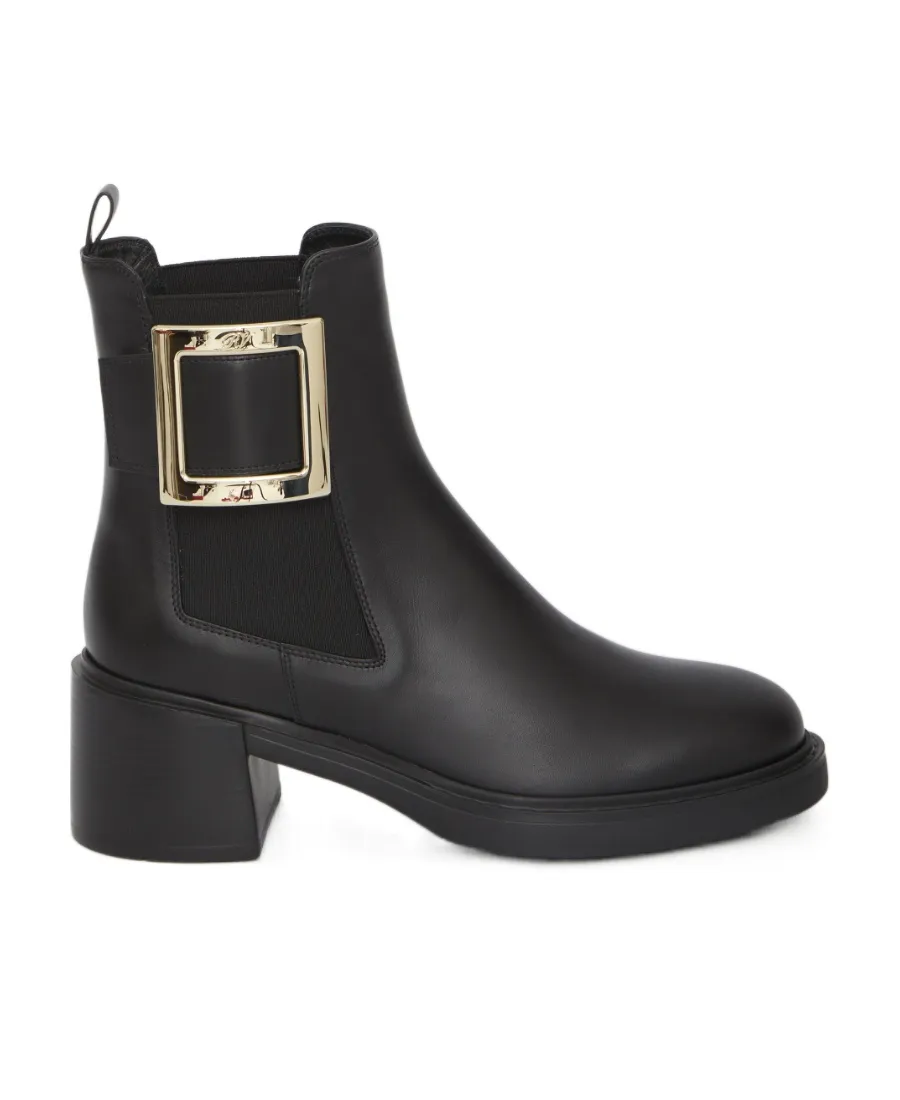 Roger Vivier Block Heel Ankle Boots