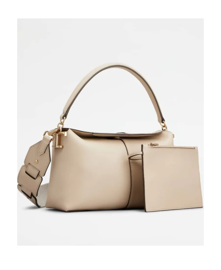 T Case Leather Shoulder Bag