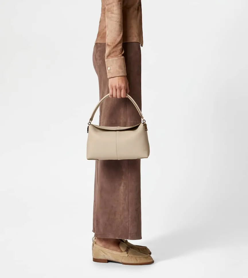 T Case Leather Shoulder Bag