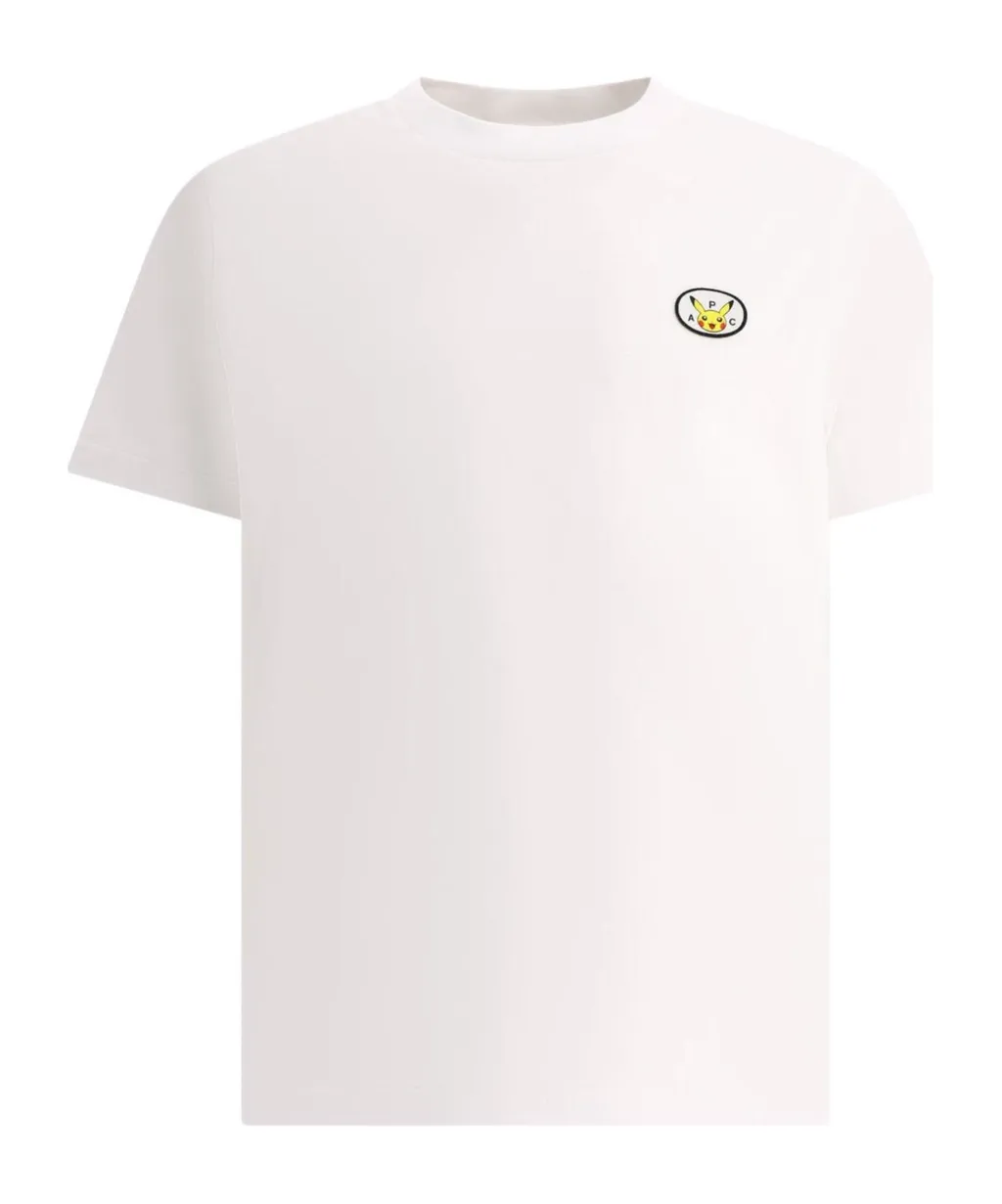 A.P.C. X PokÉMon Logo Printed Crewneck T-Shirt
